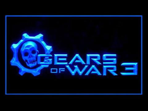 Gears Of War 3 LED Neon Sign